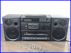 PANASONIC RX-DT680 Portable Stereo Component CD System BOOMBOX TAPE NOT WORKING