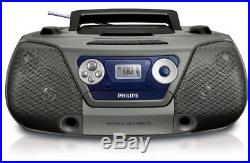 PHILIPS AZ1852 Portable FM Radio/CD Player/TAPE Cassette/USB Direct/MP3/Boombox