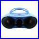 PORTABLE STEREO With BLUETOOTH RECEIVER CD/FM MEDIA PLAYER BOOMBOX RADIO