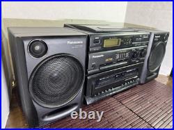 Panasonic Boombox AM/FM CD Stereo System RXDT610 (READ DESCRIPTION) Damage WORKS Panasonic Boombox AM/FM CD Stereo System RXDT610 (READ DESCRIPTION) Damage WORKS