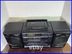 Panasonic Boombox AM/FM CD Stereo System RXDT610 (READ DESCRIPTION) Damage WORKS Panasonic Boombox AM/FM CD Stereo System RXDT610 (READ DESCRIPTION) Damage WORKS