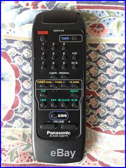 Panasonic Boombox Portable CD/Cassette Player Ghettoblaster RX-DS25