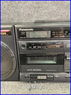 Panasonic Boombox Portable Stereo System CD Player AM/FM Radio RX-DS650