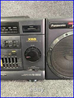 Panasonic Boombox Portable Stereo System CD Player AM/FM Radio RX-DS650