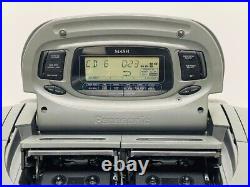 Panasonic CD Radio Dual Cassette Player Cobra Top RX-DT75 Vintage Used JP AA162