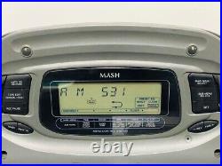 Panasonic CD Radio Dual Cassette Player Cobra Top RX-DT75 Vintage Used JP AA162