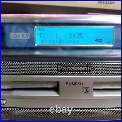 Panasonic Cd. Md Boombox JPN Vintage MD Player Portable Mobile Panasonic Walkman