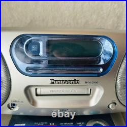 Panasonic Japan RX-MDX60 MINI DISC Player silver Working Confirmed Vintage Panasonic Japan RX-MDX60 MINI DISC Player silver Working Confirmed Vintage