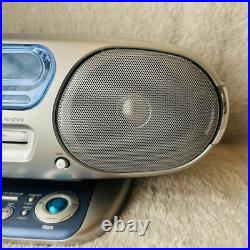 Panasonic Japan RX-MDX60 MINI DISC Player silver Working Confirmed Vintage Panasonic Japan RX-MDX60 MINI DISC Player silver Working Confirmed Vintage