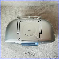 Panasonic Japan RX-MDX60 MINI DISC Player silver Working Confirmed Vintage Panasonic Japan RX-MDX60 MINI DISC Player silver Working Confirmed Vintage