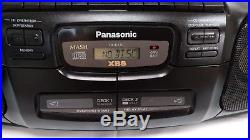Panasonic MASH RX-DT30 Retro Boombox Portable Stereo CD Radio Cassette Player