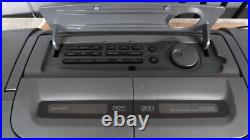 Panasonic Model RX-DT505 Boombox Portable CD/Cassette System