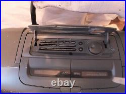 Panasonic Model RX-DT505 Boombox Portable CD/Cassette System Nearly Mint Working