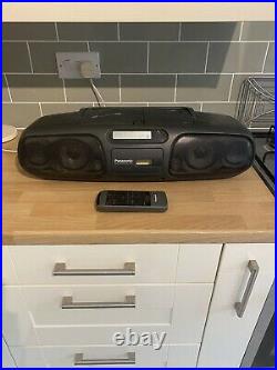 Panasonic Portable CD Player RX-DS45 BoomBox with remote