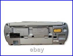 Panasonic RX-D10 Boombox Portable Radio Tape Cassette CD Player Blue