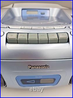 Panasonic RX-D26 Boombox Cassette Tape AM FM Radio Portable Player Recorder