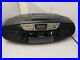 Panasonic RX-DS17 Portable CD Cassette Radio Boombox (No Remote) Working