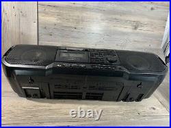 Panasonic RX-DS30 Boombox AM/FM Radio Cassette Recorder CD TESTED WORKS