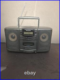 Panasonic RX-DS303 Portable Stereo CD System Rare Tested And Working No Remote