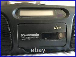 Panasonic RX-DS45 Portable Stereo Radio CD Player Cassette Boom Box Tested