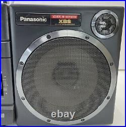 Panasonic RX-DS660 Stereo Boombox Cassette AM/FM Radio Acoustic Air Suspension