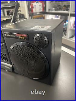 Panasonic RX-DS660 Stereo Boombox Cassette AM/FM Radio Acoustic Air Suspension