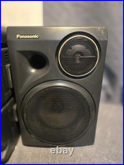 Panasonic RX-DS750 boombox radio With REMOTE AM/FM CD 3 disc TESTED & WORKS