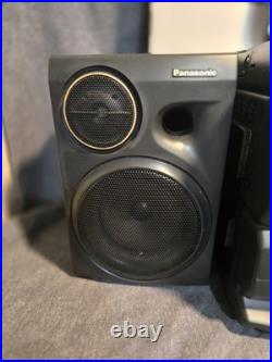 Panasonic RX-DS750 boombox radio With REMOTE AM/FM CD 3 disc TESTED & WORKS