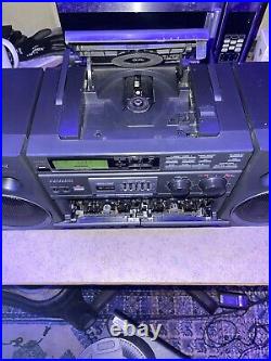 Panasonic RX-DT-680 Boom Box Stereo CD/cassette