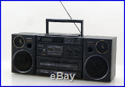 Panasonic RX-DT 680 Ghettoblaster Boombox Vintage Doppel Tape CD Radio