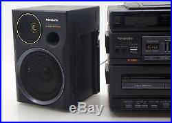 Panasonic RX-DT 680 Ghettoblaster Boombox Vintage Doppel Tape CD Radio