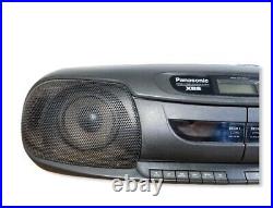 Panasonic RX-DT401 Retro Portable Boombox XBS MASH Tape Radio CD Player
