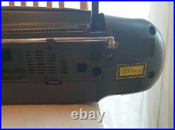 Panasonic RX-DT401 Retro Portable Boombox XBS MASH Tape Radio CD Player