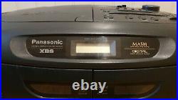 Panasonic RX-DT401 Vintage Retro Portable Boombox XBS MASH Radio/Tape/CD Player