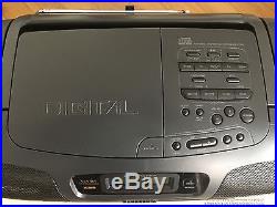 Panasonic RX-DT501 XBS Portable Radio CD Cassette Player Ghetto Blaster boom box