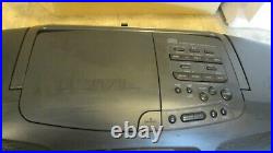 Panasonic RX-DT501 XBS Portable Radio CD Cassette Player Ghetto Blaster boombox
