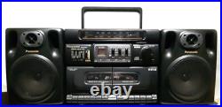 Panasonic RX-DT530 Portable Stereo Boombox Super Clean & Fully Functioning Panasonic RX-DT530 Portable Stereo Boombox Super Clean & Fully Functioning