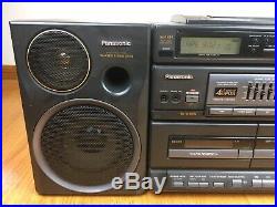 Panasonic RX-DT680 Portable FM/AM Radio CD Cassette Player Boombox No Remote