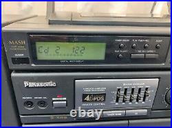 Panasonic RX-DT680 VTG Portable AM/FM Radio CD Cassette Tape Player Boombox