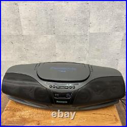 Panasonic RX-DT707 Black Portable Stereo CD System Large CD Radio Cassette