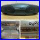 Panasonic RX-DT707 CD Headphone Jack Cassette Radio Boombox AC100V 50/60Hz Japan