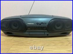 Panasonic RX-DT707 CD Headphone Jack Cassette Radio Boombox AC100V 50/60Hz Japan