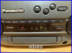 Panasonic RX-DT707 CD Headphone Jack Cassette Radio Boombox AC100V 50/60Hz Japan