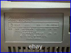 Panasonic RX-DT707 CD Headphone Jack Cassette Radio Boombox AC100V 50/60Hz Japan