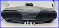 Panasonic RX-DT707 CD/Headphone Jack/Cassette/Radio Boombox From Japan Used f/s