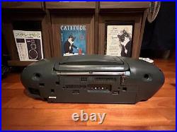 Panasonic RX-DT707 CD/Headphone Jack/Cassette/Radio Boombox Used JAPAN