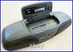 Panasonic RX-DT707 Portable Stereo Radio CD Cassette Player Boombox