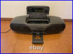 Panasonic RX-DT707 Portable Stereo Radio CD Player Cassette Boom Box JUNK