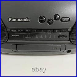 Panasonic RX-DT707 Portable Stereo Radio CD Player Cassette Boom Box Tested
