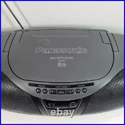 Panasonic RX-DT75 Boombox Portable Stereo CD Cassette Deck Radio Player